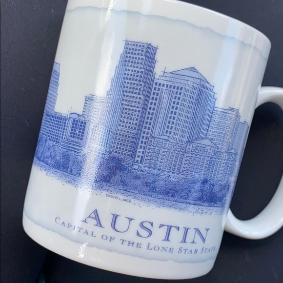 Austin Starbucks architecture collection mug